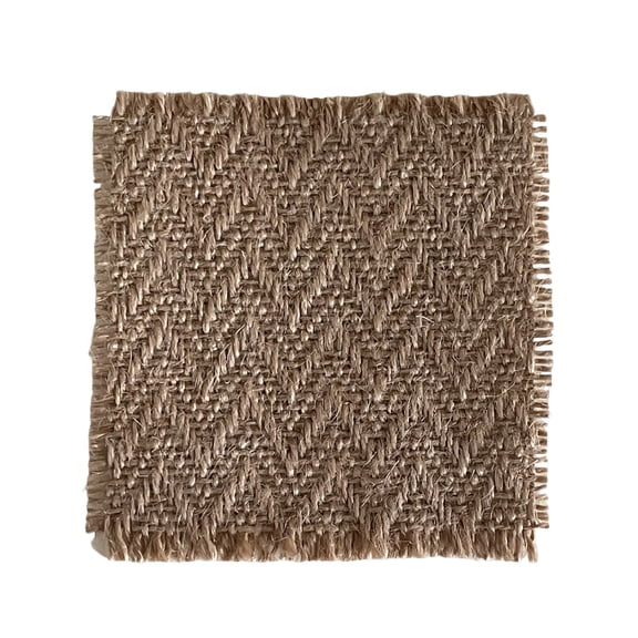 LEHOZIHEQ Square Woven Coasters, Straw Table Coasters, for Square Plates Farmhouse Coasters Wipeable Wicker Outdoor Coasters