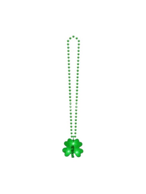 St Patrick's Day Necklace, St Patricks Day Green Necklace, St Patricks Day Decorations Bulk Parade Procession Party Favor Celebrations