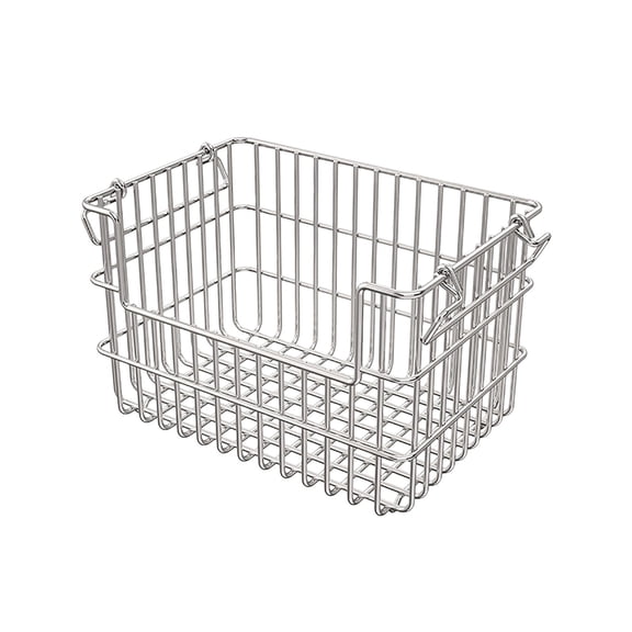 LEHOZIHEQ Stainless Steel Storage Basket, Metal Anti Rust Organizer, for Kitchen Fruit Vegetable And Desktop Sundry Storage
