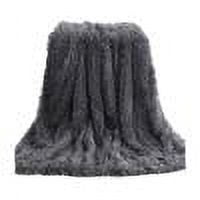 LEHOZIHEQ Super Comfort Oversized Warm Thick Bubble Double Sided Plush, Rabbit Faux Fur Throw Blanket, fluffy blanket, Soft Cozy Blanket for Couch Chair Bed Sofa Living Room