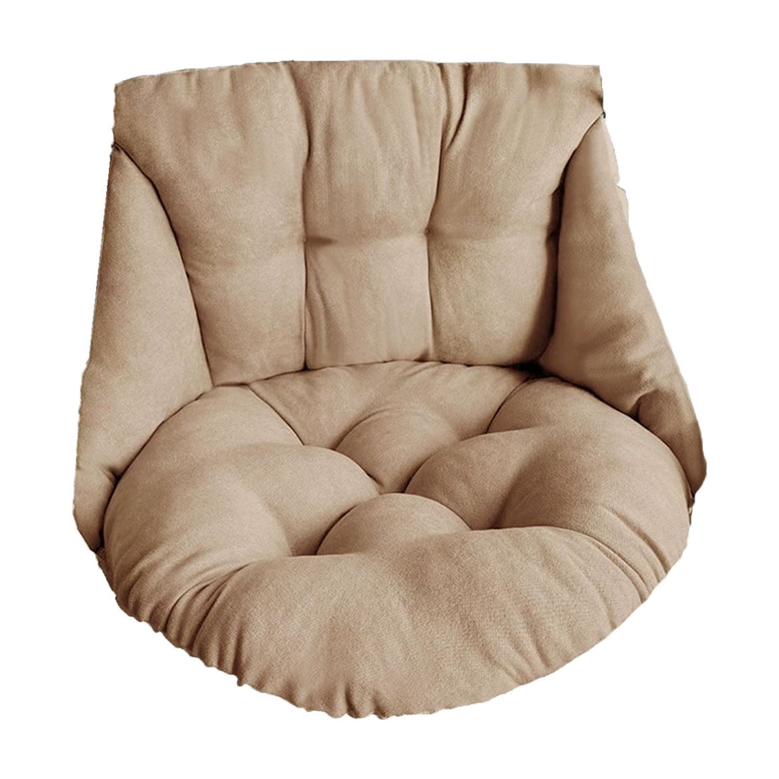 LEHOZIHEQ Swing Egg Chair Cushion, Outdoor Indoor Hanging Chair Cushion, Thickened Hanging Basket Seat Cushion, for Balcony Porch Garden