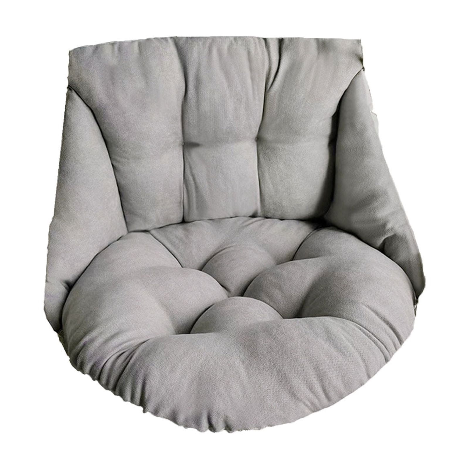 LEHOZIHEQ Swing Egg Chair Cushion, Outdoor Indoor Hanging Chair Cushion, Thickened Hanging Basket Seat Cushion, for Balcony Porch Garden