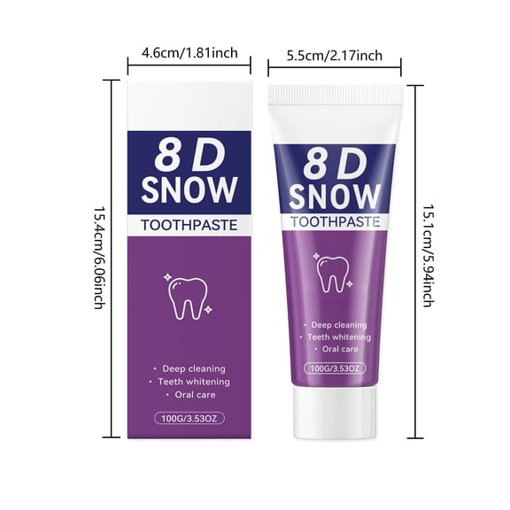 LEHOZIHEQ Toothpaste, Fluoride Free Mild Formula, Deep Cleansing And Natural Brightening for Sensitive Oral Skin
