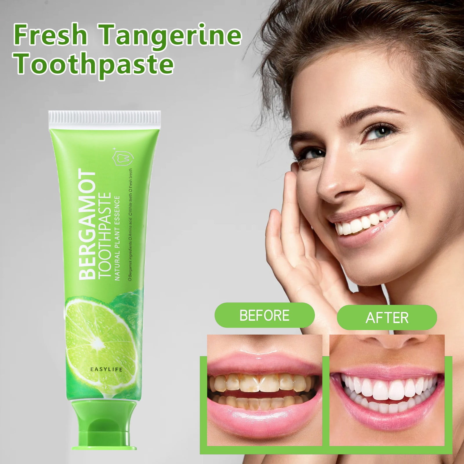 LEHOZIHEQ Toothpaste for Teeth Whitening, Color Corrector Toothpaste ...