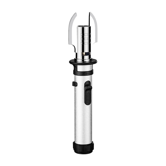 LEHOZIHEQ Torch Lighter, Straight Flame Bright Lighters, with Safety Lock, Lightsaber Torch Flame for Outdoor, Campfires, Candles, Camping