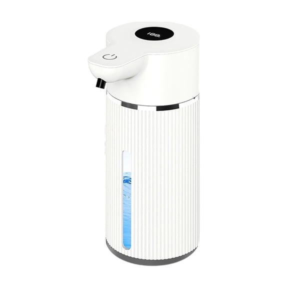 LEHOZIHEQ Touchless Automatic Foam Hand Soap Dispenser, Portable Intelligent Induction Bubble Sanitizer Machine, Rechargeable Sensor Pump