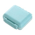 thumbnail image 1 of LEHOZIHEQ Travel Pill Organizer, Airtight Medicine Case for Traveling, Portable Pharmacy Box, Vitamin Container 6 Compartment Supplement Medication Holder, 1 of 6