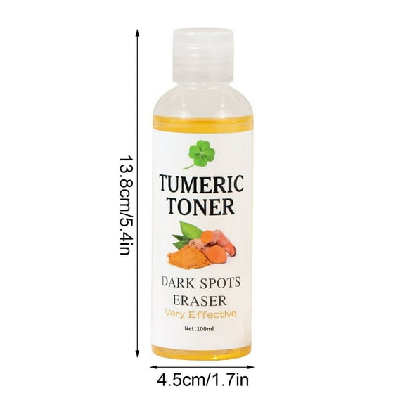 LEHOZIHEQ Turmeric Toner, Anti-Aging Toner, Facial Toner for Acne Prone Skin, Moisturizing Toner Face for Dry Oily Skin, Non-Comedogenic & Hypoallergenic (100ml)