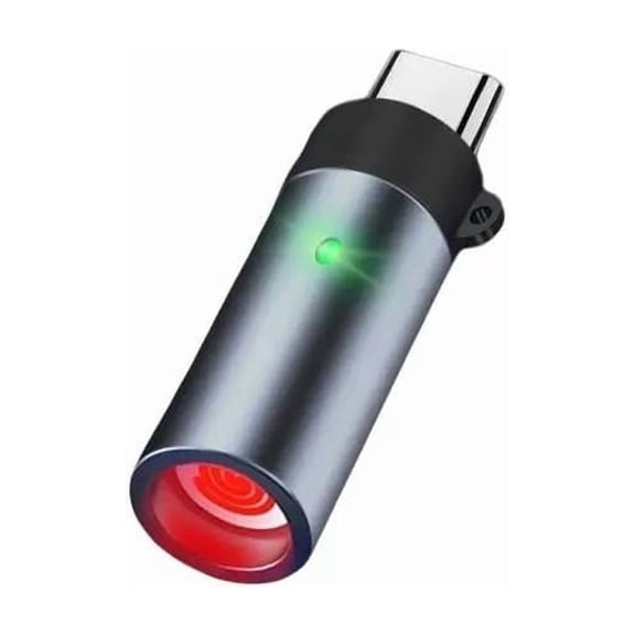 LEHOZIHEQ USB Mini Electric Lighter for Phone, Plug in Phone and Blow to Work-Mobile Cigarette Coil Lighter, Flameless Windproof, Fast Ignition
