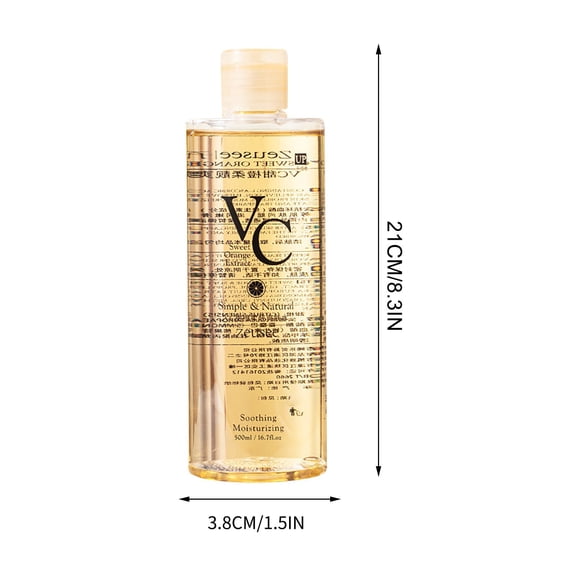 LEHOZIHEQ VC Toner, Moisturizing Face Toner, Soothes Toner, Minimizes Pores & Soothes Dry Skin for All Types, Enhance Skin Elasticity (500ML)
