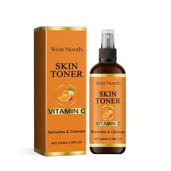 LEHOZIHEQ Vitamin C Mist Toner Spray, Skin-Brightening Toner for Face Spray, Refreshes & Brightens for a More Glowing Complexion