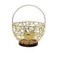 thumbnail image 1 of LEHOZIHEQ Wire Egg Basket, Farmhouse Fresh Eggs Collecting Basket, Vintage Style Metal Wire Eggs Holder Basket, for Countertop Kitchen Storage Bin White, 1 of 6
