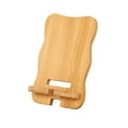 thumbnail image 1 of LEHOZIHEQ Wooden Phone Holder, Bamboo Tablet Stand Adjustable, Compatible with All Smartphones Tablets Natural Bamboo Wood, 1 of 6