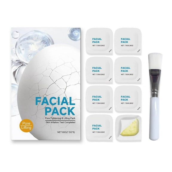 LEHOZIHEQ Zombie Facial Mask, Deep Hydrating Face Mask, Tighten & Firming Skin, Shrink Pore, Skincare Face Mask for Smooth Skin Repair