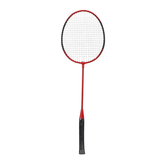 LEIJIAER 2-Pack Iron Alloy Badminton Rackets with Storage Bag, Lightweight Offensive Racquets for Beginners