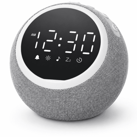 LEIKE White Noise Machine with 25 Soothing Sounds, Sunrise Alarm Clock, Sleep Timer, Sound Machine for Baby Adult