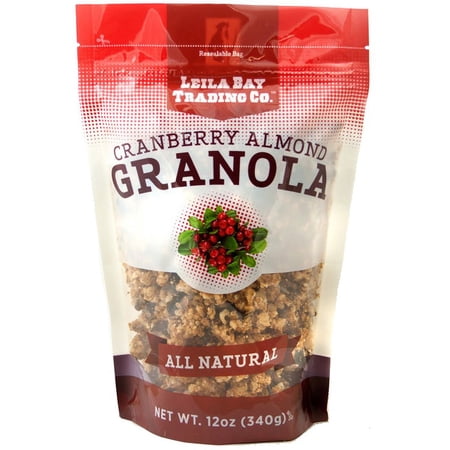 LEILA BAY TRADING COMPANY 12oz Cranberry Almond Granola 3 Pack