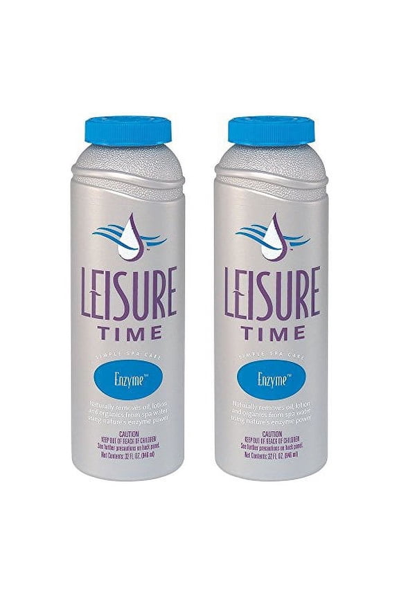 LEISURE TIME SGQ-02 Spas Hot Tub Enzyme, 2-Pack