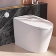 thumbnail image 1 of LEIVI Smart Toilet with Built-in Heated Seat, Tankless Toilet with Auto Flushing, Adjustable Seat Temp, Flush Remote Control, Elongated, 1 of 9