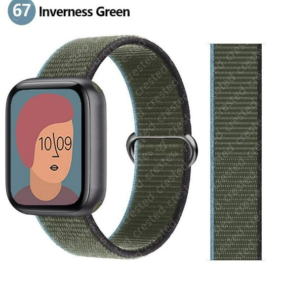 LEIXIUER 1/2/3Pack Nylon Sport Loop Band for Apple Watch Bands 44mm 45mm 38mm 40mm 41mm 42mm 49mm Women Men, Adjustable Braided Velcro Wristbands Replacement for iWatch Series Ultra 8 7 6 SE 5 4 3 2 1
