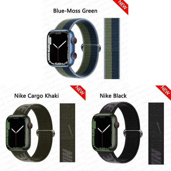LEIXIUER 1/2/3Pack Nylon Sport Loop Band for Apple Watch Bands 44mm 45mm 38mm 40mm 41mm 42mm 49mm Women Men, Adjustable Braided Velcro Wristbands Replacement for iWatch Series Ultra 8 7 6 SE 5 4 3 2 1