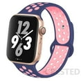 thumbnail image 1 of LEIXIUER 1/2/3Pack Silicone Sport Band Compatible with Apple Watch Bands 45mm 44mm 40mm 38mm 41mm 42mm 49mm Adjustable Breathable Strpa for iWatch Series 9 8 7 SE 6 5 4 3 2 1 Ultra, 1 of 8