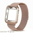 thumbnail image 1 of LEIXIUER 1/2Pack Milanese Loop Metal Band + Soft Case Compatible with Apple Watch Bands 38mm 40mm 41mm 42mm 44mm 45mm Bumper Cover and Metal Stainless Steel Band for iWatch Series 9 8 7 se 6 5 4 3 2 1, 1 of 13