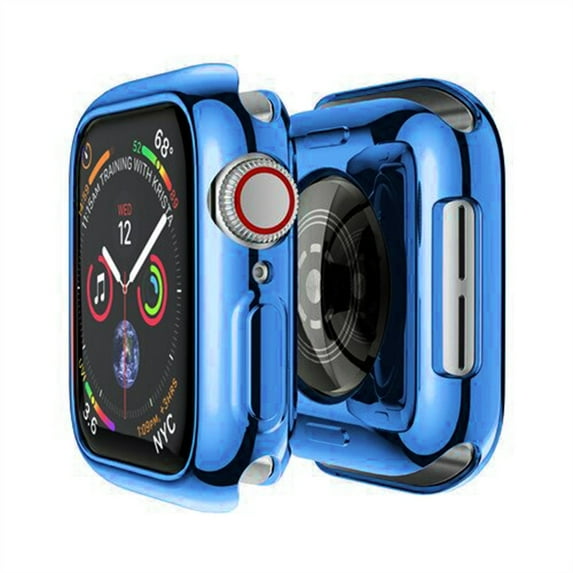 LEIXIUER (1/3/6)Pack Compatible with Apple Watch Case Series 8 7 45mm 41mm Series 6 5 4 SE 44mm 40mm Soft PC Shockproof Ultra-Thin TPU Bumper Overall Protective Cover for iWatch Series 3 2 1 38mm 42mm