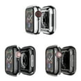 thumbnail image 1 of LEIXIUER (1/3/6)Pack Compatible with Apple Watch Case Series 8 7 45mm 41mm Series 6 5 4 SE 44mm 40mm Soft PC Shockproof Ultra-Thin TPU Bumper Overall Protective Cover for iWatch Series 3 2 1 38mm 42mm, 1 of 7