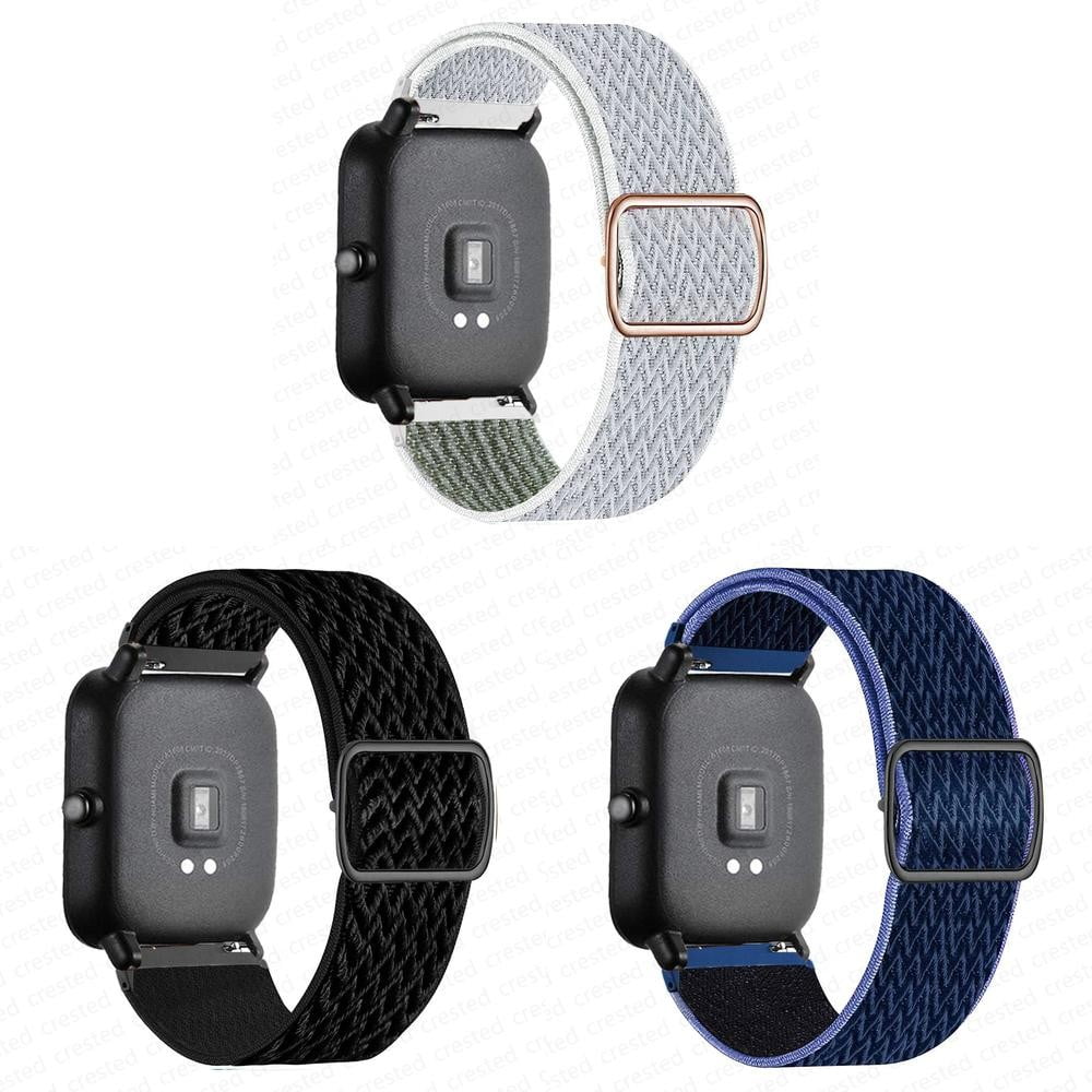 Slol LEIXIUER 1/3Pack Scrunchie Nylon Strap For Samsung Galaxy watch 5 4 40 ...