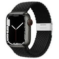 thumbnail image 1 of LEIXIUER (1Pack/3Pack) Braided Solo Loop Strap for Apple Watch Bands 44mm 40mm 38mm 49mm 45mm 42mm 41mm for Women Men, Elastic Adjustable Nylon Wristbands for iWatch Series Ultra 8 7 SE 6 5 4 3 2 1, 1 of 9