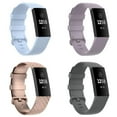 thumbnail image 1 of LEIXIUER (1Pack/3Pack) Compatible with Fitbit Charge 4 /Charge 3 /Charge 3 SE Bands for Women Men, Elastic Adjustable Silicone Quick Release Sport Strap Replacement Wristbands, 1 of 7