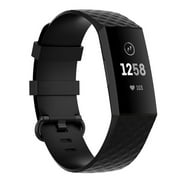 LEIXIUER (1Pack/3Pack) Compatible with Fitbit Charge 4 /Charge 3 /Charge 3 SE Bands for Women Men, Elastic Adjustable Silicone Quick Release Sport Strap Replacement Wristbands