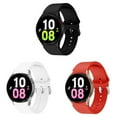 thumbnail image 1 of LEIXIUER (1Pack3Pack) 20mm No Gaps Silicone Sport Bands for Galaxy Watch 5 40/44mm Watch 5 Pro 45mm Samsung Galaxy Watch 4 40/44mm Classic 42/46mm Samsung Galaxy Active 2/3 Elastic Quick Release Strap, 1 of 9