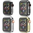 thumbnail image 1 of LEIXIUER 2/3/4 Pack Soft Case Cover Compatible with Apple Watch Case 41mm 40mm 38mm 45mm 44mm 42mm TPU Shell Protector Bumper Covers Replacement iWatch Series 9 8 7 6 SE 5 4 3 2 1, 1 of 14