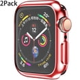 thumbnail image 1 of LEIXIUER 2/3/4 Pack Soft Case Cover Compatible with Apple Watch Case 41mm 40mm 38mm 45mm 44mm 42mm TPU Shell Protector Bumper Covers Replacement iWatch Series 9 8 7 6 SE 5 4 3 2 1, 1 of 14