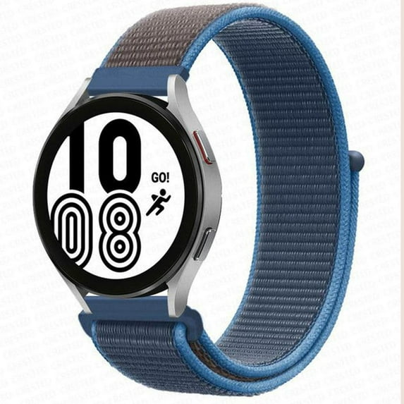 LEIXIUER 20mm 22mm Band for Samsung Galaxy Watch 6 5 4 40mm 44mm/ 6 Classic 43mm 47mm 46mm 42mm/ Active 2 3, Adjustable Braided Velcro Nylon Loop Strap for Galaxy Watch 3 45mm 46mm Gear S3 S4 46mm
