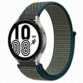 thumbnail image 1 of LEIXIUER 20mm 22mm Band for Samsung Galaxy Watch 6 5 4 40mm 44mm/ 6 Classic 43mm 47mm 46mm 42mm/ Active 2 3, Adjustable Braided Velcro Nylon Loop Strap for Galaxy Watch 3 45mm 46mm Gear S3 S4 46mm, 1 of 15