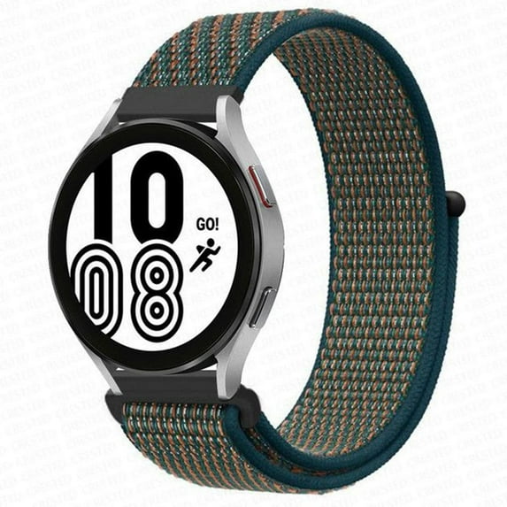 LEIXIUER 20mm 22mm Band for Samsung Galaxy Watch 6 5 4 40mm 44mm/ 6 Classic 43mm 47mm 46mm 42mm/ Active 2 3, Adjustable Braided Velcro Nylon Loop Strap for Galaxy Watch 3 45mm 46mm Gear S3 S4 46mm