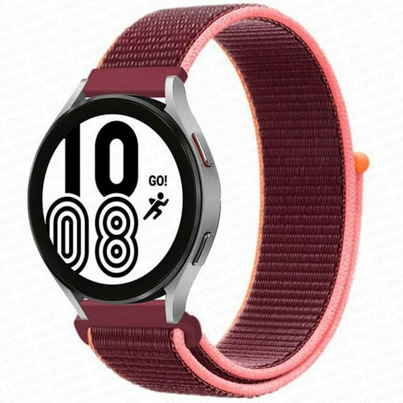 LEIXIUER 20mm 22mm Band for Samsung Galaxy Watch 6 5 4 40mm 44mm/ 6 Classic 43mm 47mm 46mm 42mm/ Active 2 3, Adjustable Braided Velcro Nylon Loop Strap for Galaxy Watch 3 45mm 46mm Gear S3 S4 46mm
