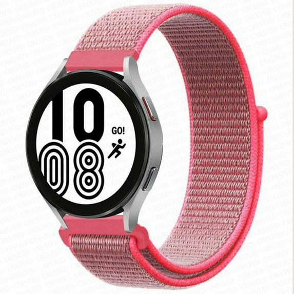 LEIXIUER 20mm 22mm Band for Samsung Galaxy Watch 6 5 4 40mm 44mm/ 6 Classic 43mm 47mm 46mm 42mm/ Active 2 3, Adjustable Braided Velcro Nylon Loop Strap for Galaxy Watch 3 45mm 46mm Gear S3 S4 46mm