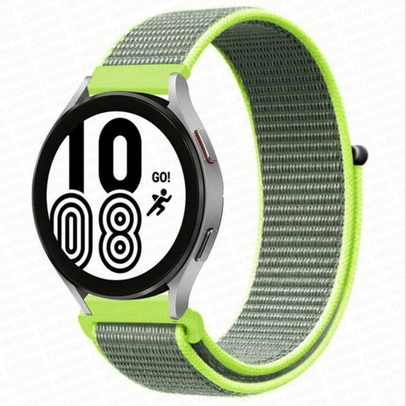 LEIXIUER 20mm 22mm Band for Samsung Galaxy Watch 6 5 4 40mm 44mm/ 6 Classic 43mm 47mm 46mm 42mm/ Active 2 3, Adjustable Braided Velcro Nylon Loop Strap for Galaxy Watch 3 45mm 46mm Gear S3 S4 46mm