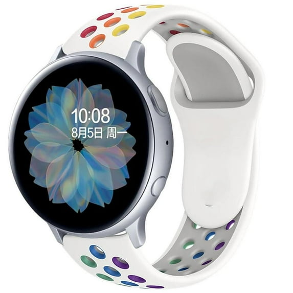 LEIXIUER 20mm 22mm Band for Samsung Galaxy Watch 6 5 4 Band 40mm 44mm/galaxy 6/4 classic Bands 47mm 43mm/46mm 42mm/Watch 5 pro/Watch 46mm/ 3 45mm/Amazfit GTS/2/2e/3/GTS2 Silicone Sport Band Women Men