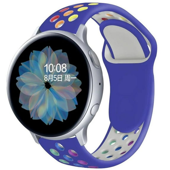 LEIXIUER 20mm 22mm Band for Samsung Galaxy Watch 6 5 4 Band 40mm 44mm/galaxy 6/4 classic Bands 47mm 43mm/46mm 42mm/Watch 5 pro/Watch 46mm/ 3 45mm/Amazfit GTS/2/2e/3/GTS2 Silicone Sport Band Women Men