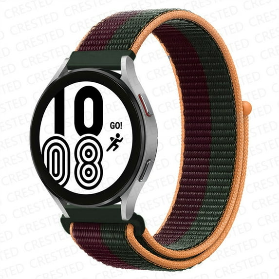 LEIXIUER 20mm 22mm Braided Loop Band for Samsung Galaxy Watch 6 5 4 Band 44mm 40mm/ 6 4 Classic 43mm 47mm 46mm 42mm/ Galaxy Watch 5 Pro 45mm/ Active 2 Nylon Strap for Samsung Watch 46mm/Watch 3 45mm