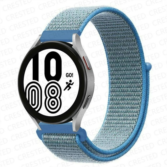 LEIXIUER 20mm 22mm Braided Loop Band for Samsung Galaxy Watch 6 5 4 Band 44mm 40mm/ 6 4 Classic 43mm 47mm 46mm 42mm/ Galaxy Watch 5 Pro 45mm/ Active 2 Nylon Strap for Samsung Watch 46mm/Watch 3 45mm