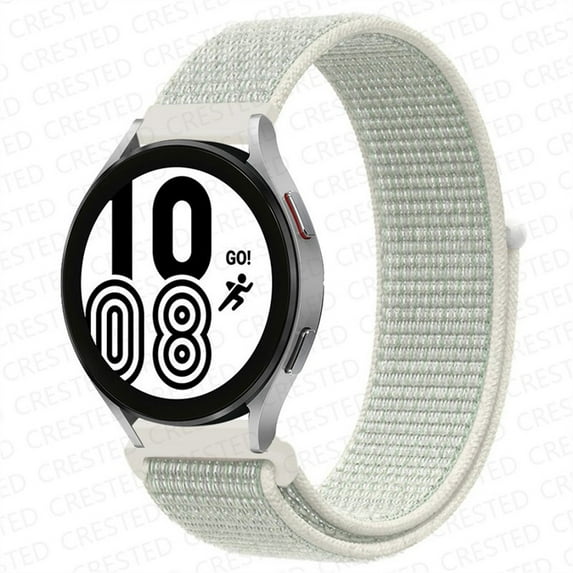 LEIXIUER 20mm 22mm Braided Loop Band for Samsung Galaxy Watch 6 5 4 Band 44mm 40mm/ 6 4 Classic 43mm 47mm 46mm 42mm/ Galaxy Watch 5 Pro 45mm/ Active 2 Nylon Strap for Samsung Watch 46mm/Watch 3 45mm