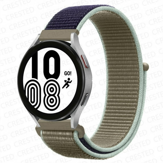 LEIXIUER 20mm 22mm Braided Loop Band for Samsung Galaxy Watch 6 5 4 Band 44mm 40mm/ 6 4 Classic 43mm 47mm 46mm 42mm/ Galaxy Watch 5 Pro 45mm/ Active 2 Nylon Strap for Samsung Watch 46mm/Watch 3 45mm