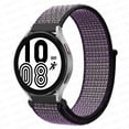 thumbnail image 1 of LEIXIUER 20mm 22mm Braided Loop Band for Samsung Galaxy Watch 6 5 4 Band 44mm 40mm/ 6 4 Classic 43mm 47mm 46mm 42mm/ Galaxy Watch 5 Pro 45mm/ Active 2 Nylon Strap for Samsung Watch 46mm/Watch 3 45mm, 1 of 13