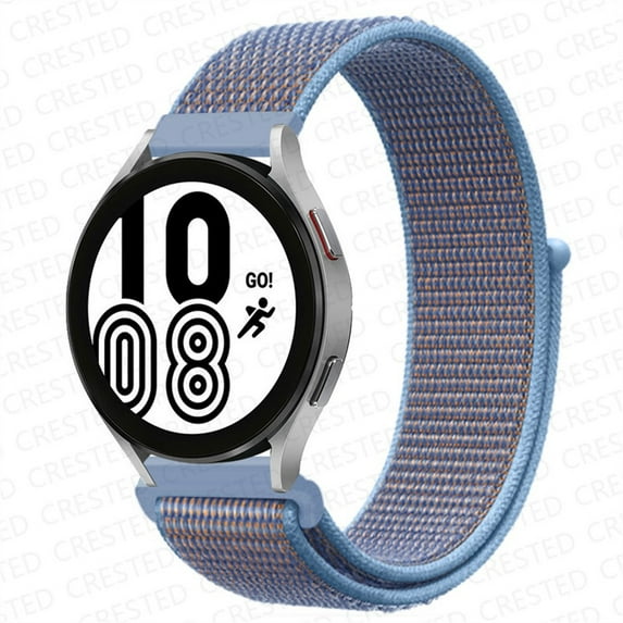 LEIXIUER 20mm 22mm Braided Loop Band for Samsung Galaxy Watch 6 5 4 Band 44mm 40mm/ 6 4 Classic 43mm 47mm 46mm 42mm/ Galaxy Watch 5 Pro 45mm/ Active 2 Nylon Strap for Samsung Watch 46mm/Watch 3 45mm